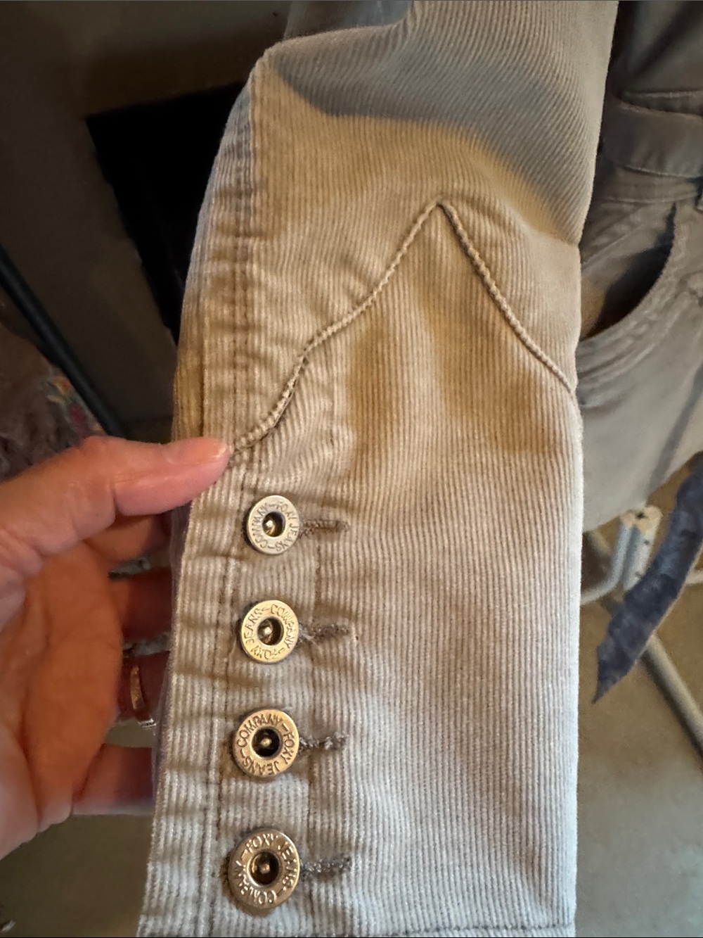 Fox Light Gray Utility Jacket with Drawstring Waist - Picture 5 of 7